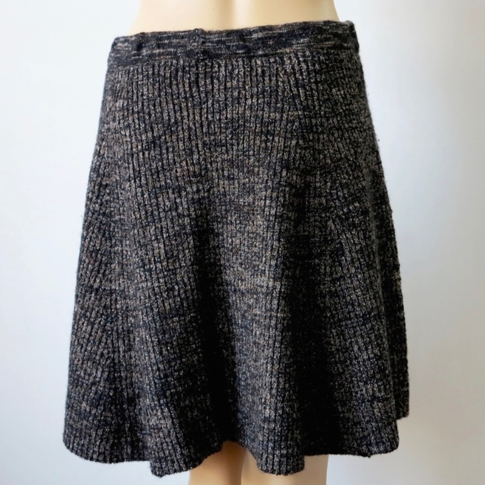🦋Adrienne Vittadini Wool Blend A-Line Skirt